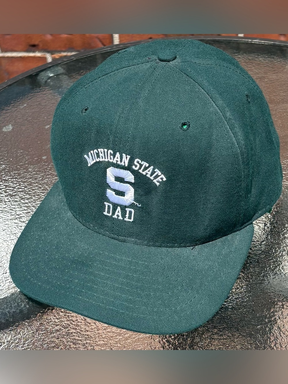 Vintage 90โs New Era Pro Model Michigan State Spartans Dad SnapBack Hat OSFA EUC
